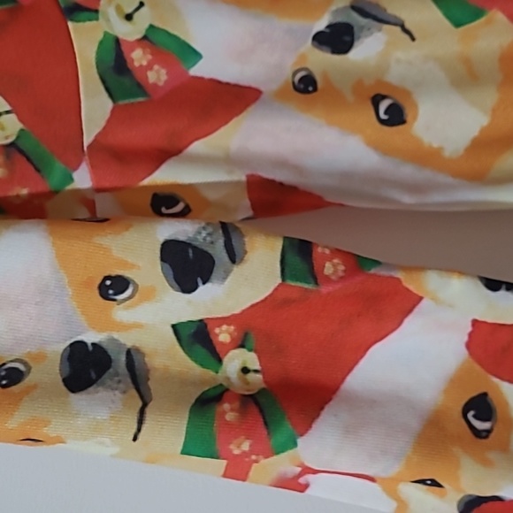 Rosegal size 2x dogs wearing Christmas hats shirt - Picture 2 of 5